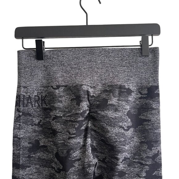 Gymshark Women Adapt Camo Seamless Leggings Black White Size Large High Waist - Picture 11 of 11